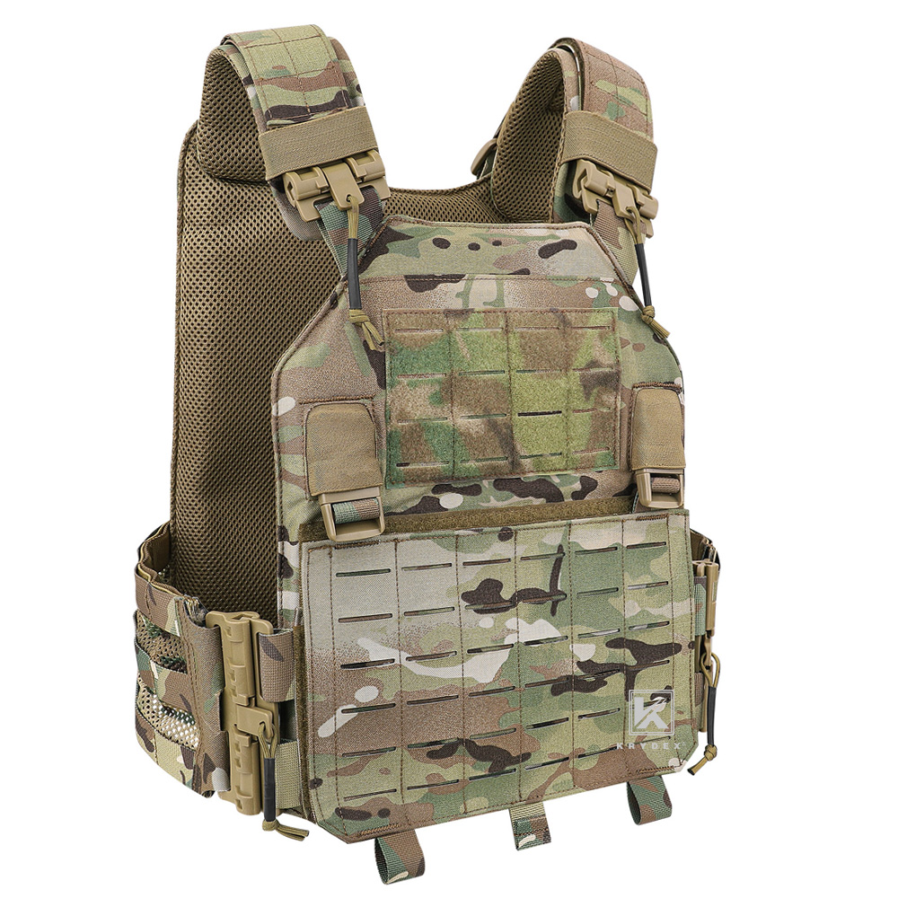 Crossfit Weight Vest - KRYDEX Tactical Vest Molle Laser Cut