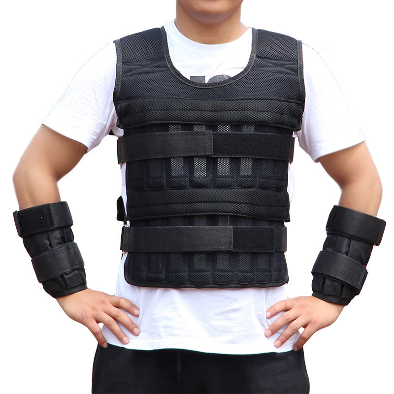 Crossfit Weight Vest - New 15/35KG Adjustable Loading Weight Vest