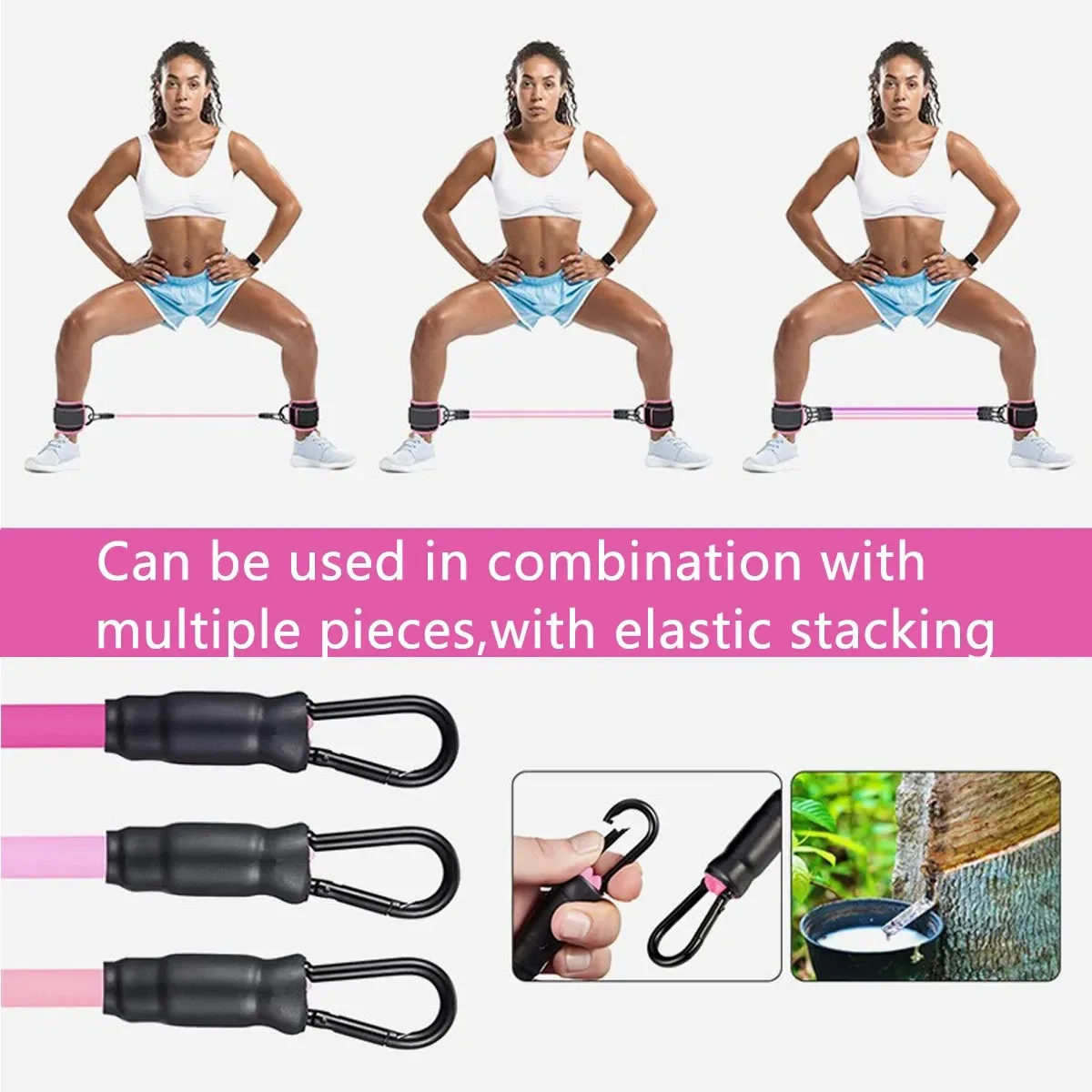 Ankle Strap Resistance Bands H - Crossfit Workout With Equipment incelemesi ve fiyatı