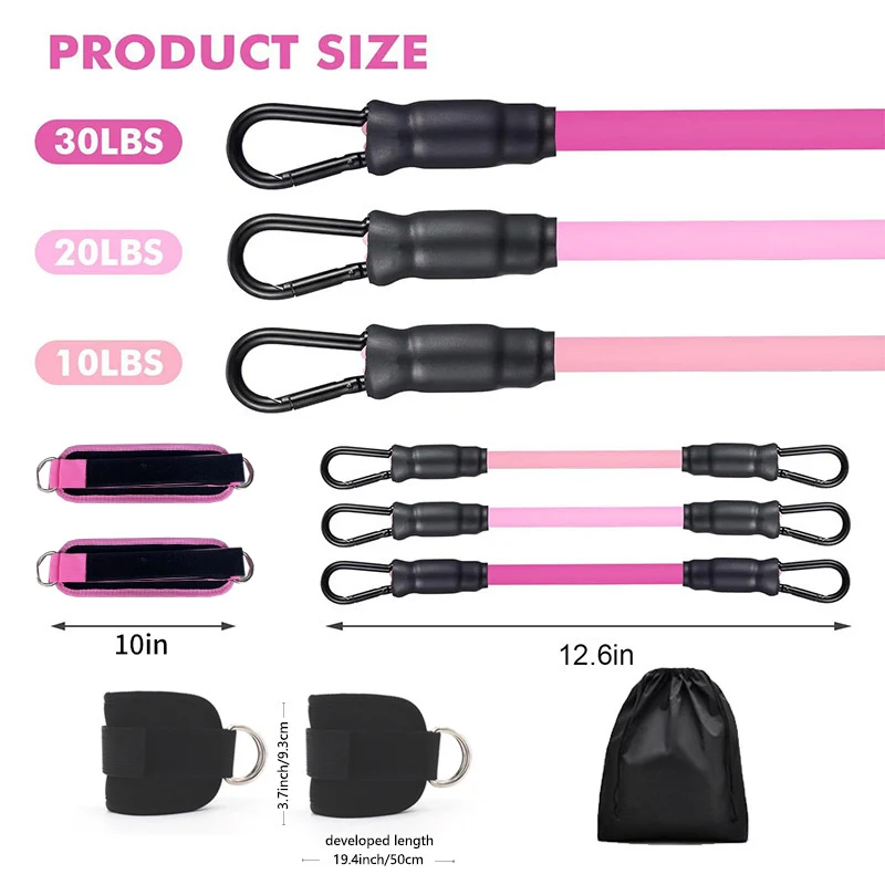 Ankle Strap Resistance Bands H - Crossfit Workout With Equipment incelemesi ve fiyatı