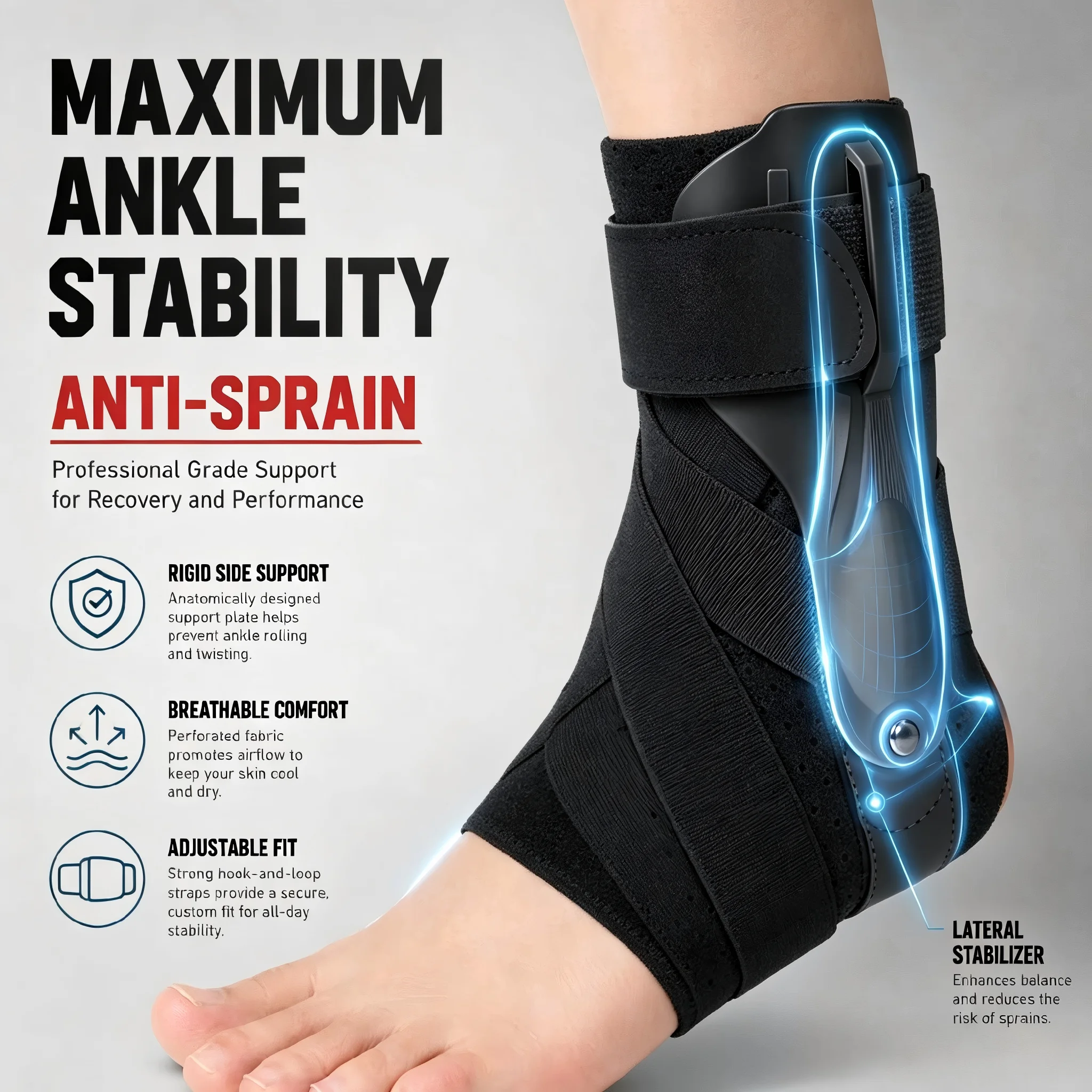 1/2PCS Ankle Brace for Spraine - Ankle Mobility Band incelemesi ve fiyatı