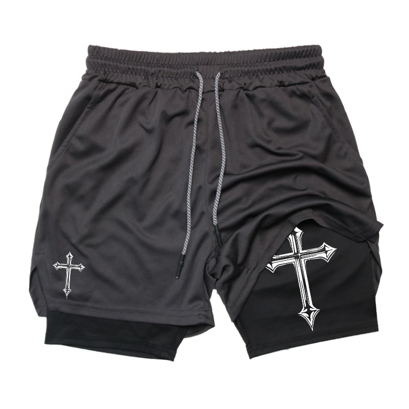 Cross Print 2-in-1 Workout Run - Crossfit Gym Gear incelemesi ve fiyatı