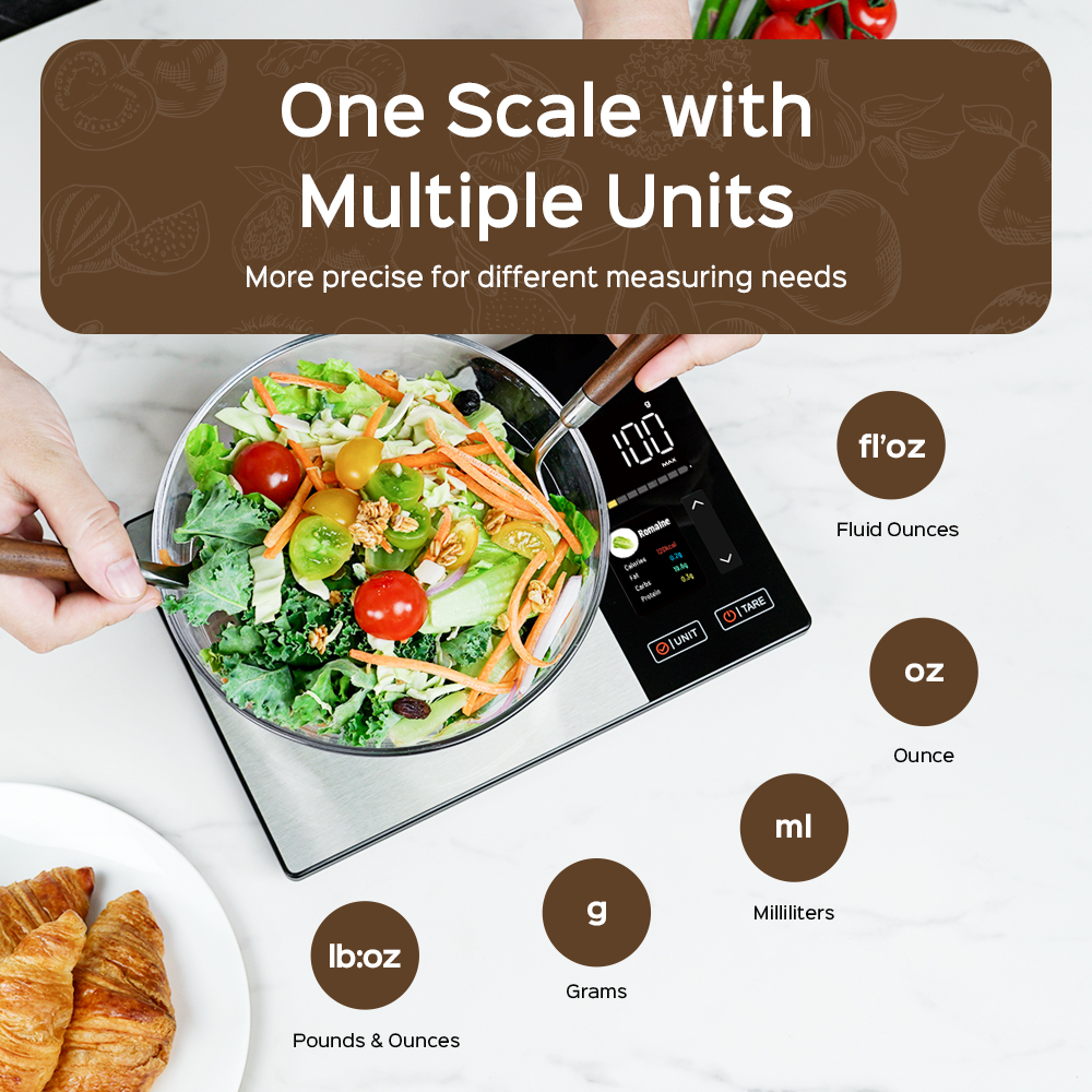 Smart Kitchen Scale Connects t - Crossfit Training incelemesi ve fiyatı