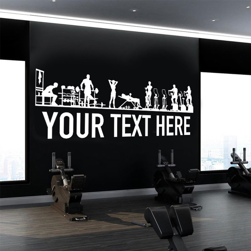 Gym People & Equipment Wall De - Crossfit Workout With Equipment incelemesi ve fiyatı