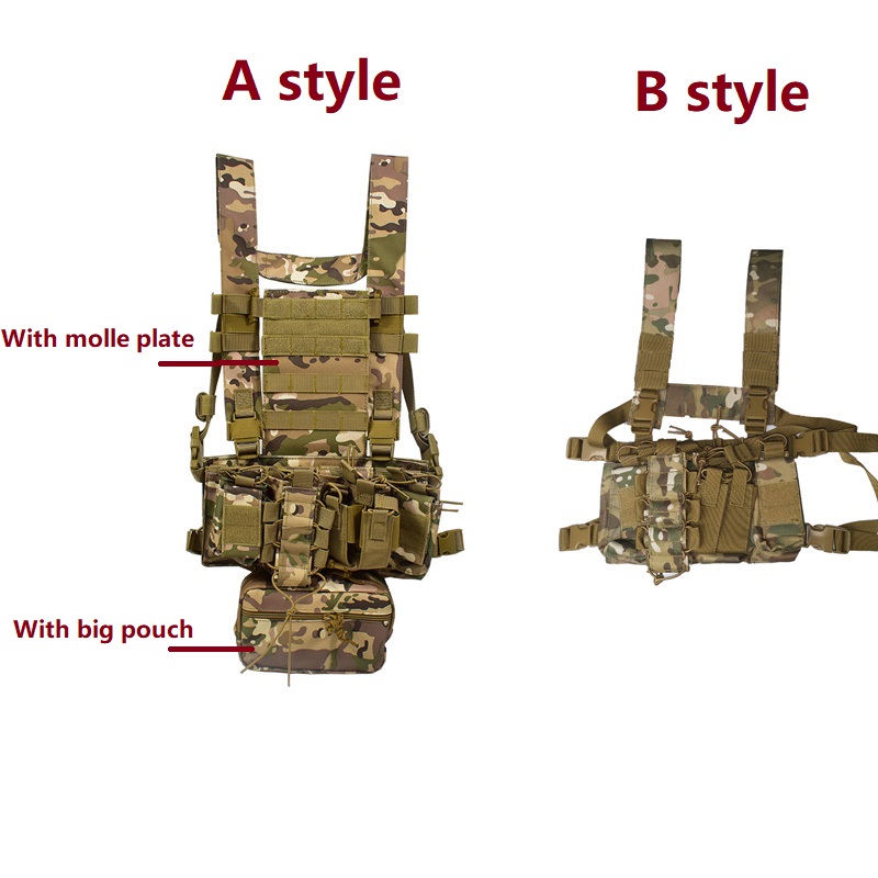 D3CR Chest Rig Vest Multicam B - Crossfit Gear For Men incelemesi ve fiyatı