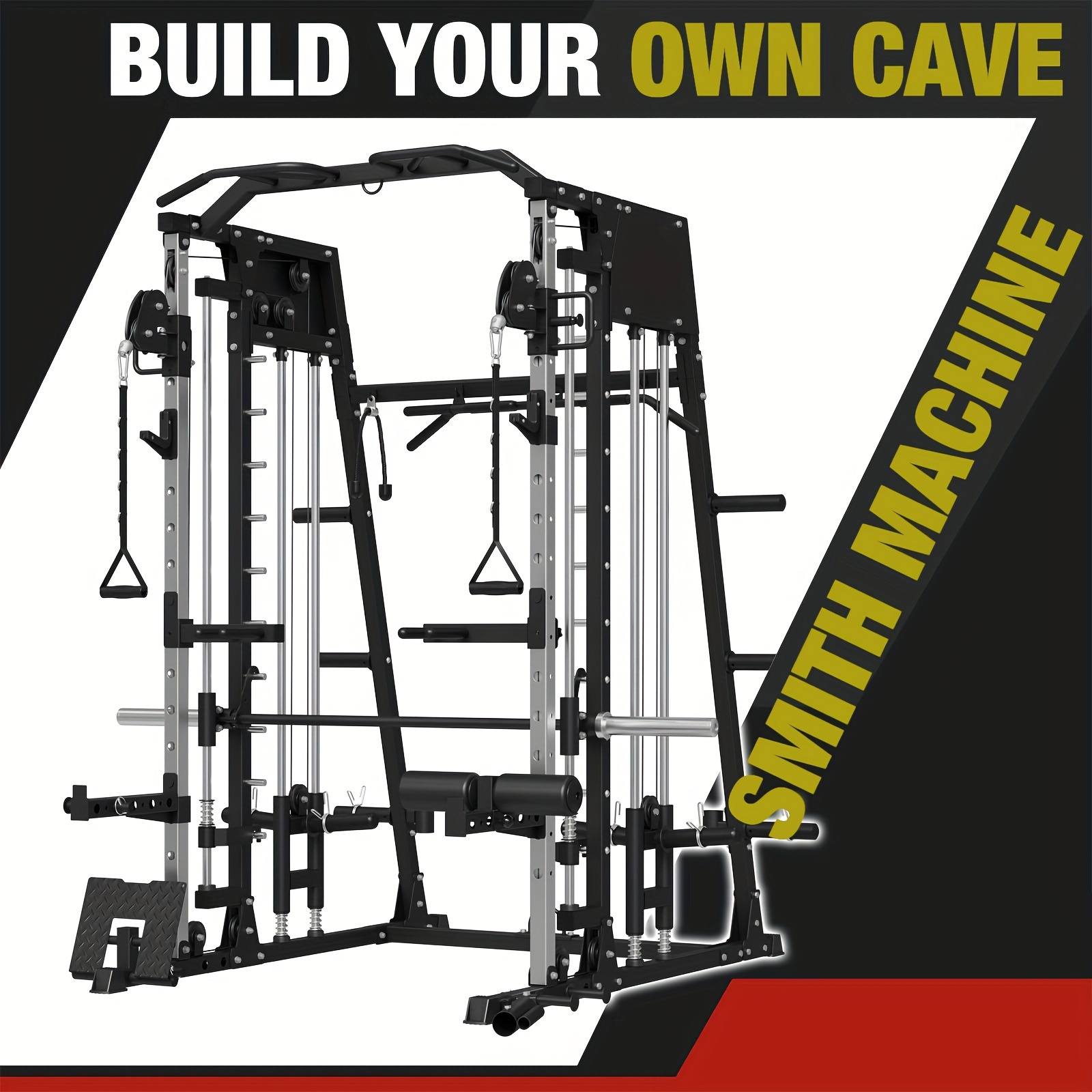 ALL-IN-ONE 2200lbs Smith Machi - Landmine Barbell Attachment incelemesi ve fiyatı