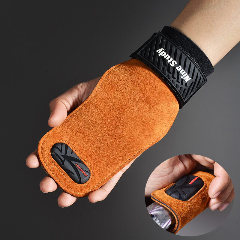 Cowhide Gym Grips Gloves Weigh - Crossfit Workout With Equipment incelemesi ve fiyatı
