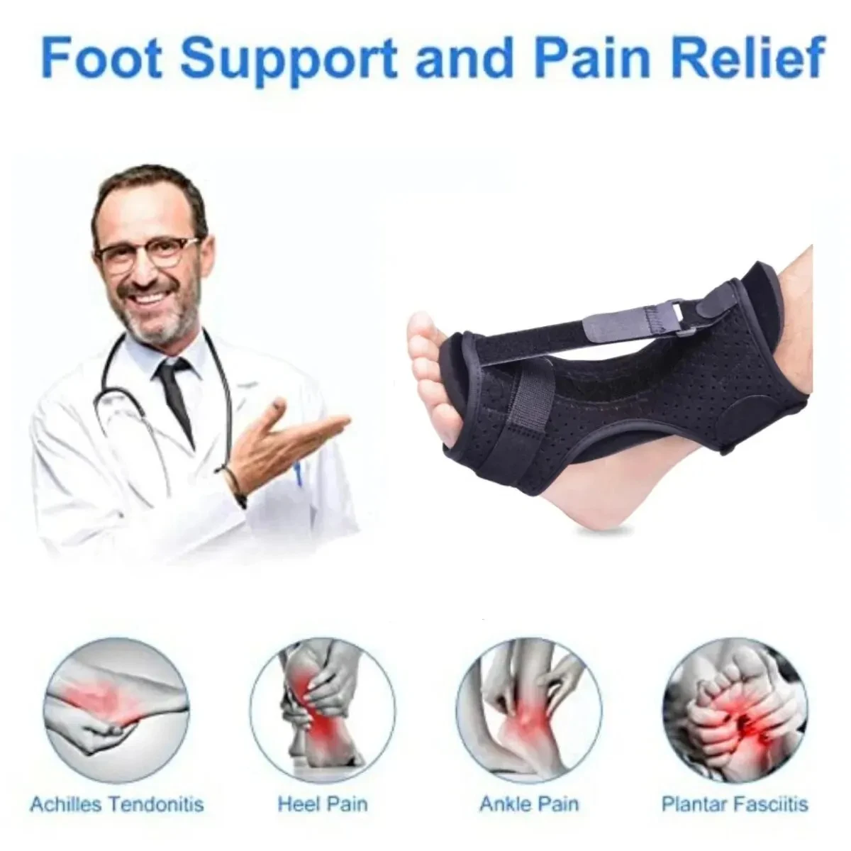 1PC Plantar Fasciitis Night Sp - Ankle Mobility Band incelemesi ve fiyatı