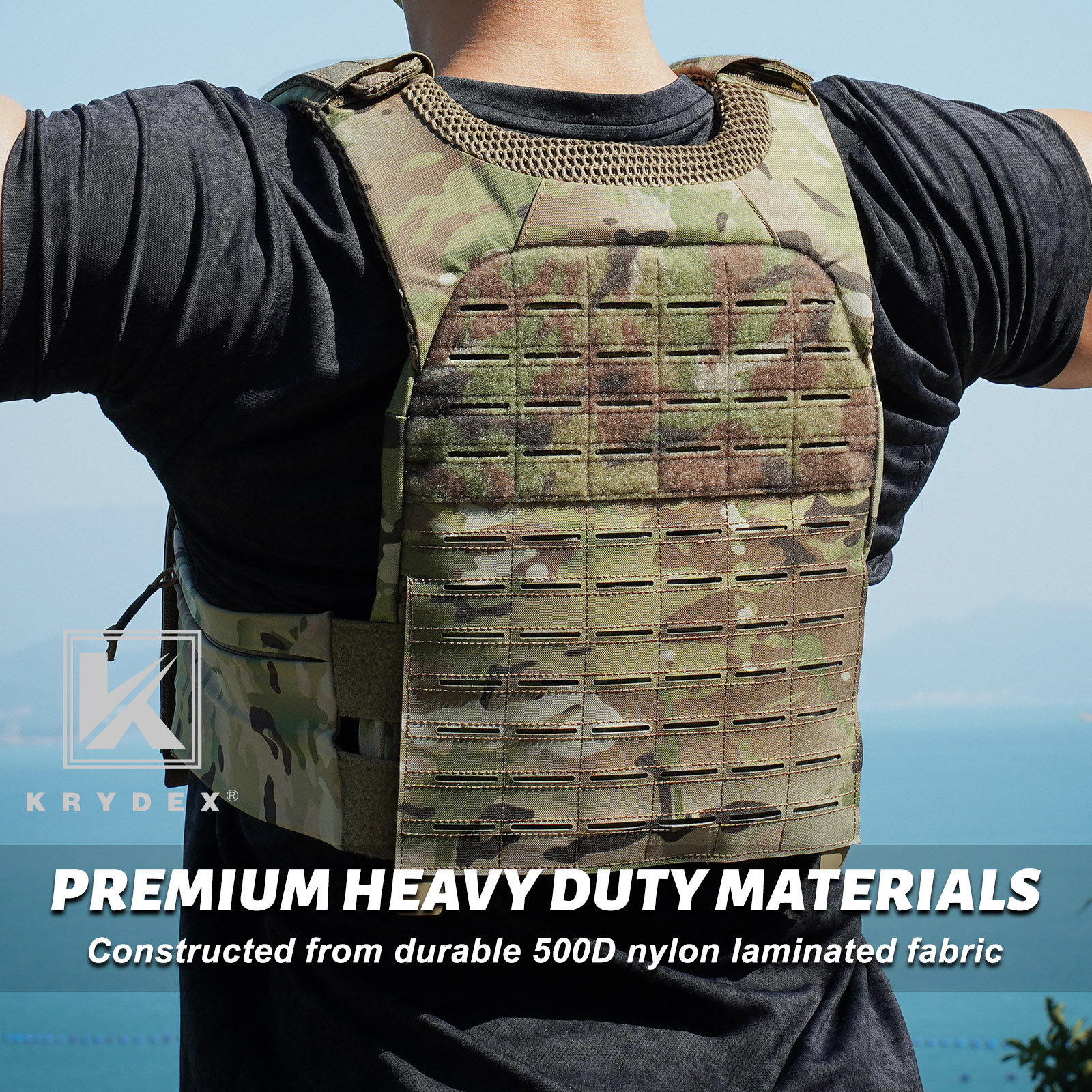 KRYDEX Laser MOLLE Tactical 30 - Crossfit Weight Vest incelemesi ve fiyatı