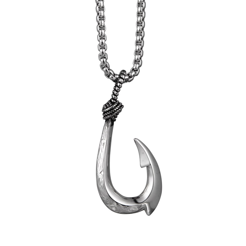 Maui Magic Fish Hook Necklace  - Battle Rope Anchor incelemesi ve fiyatı