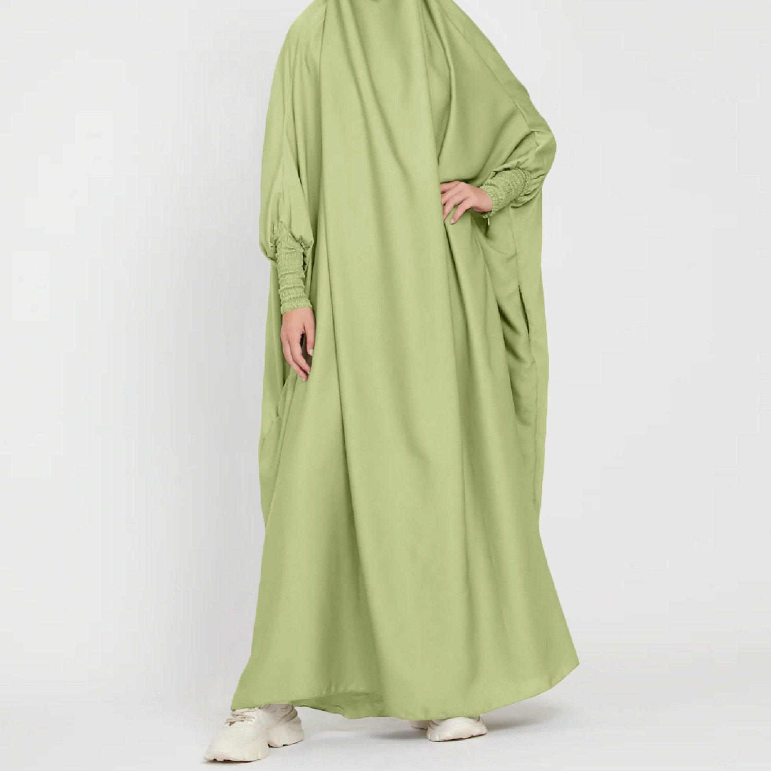 Solid Color Robe Dress Long Dr - Crossfit Indonesia incelemesi ve fiyatı