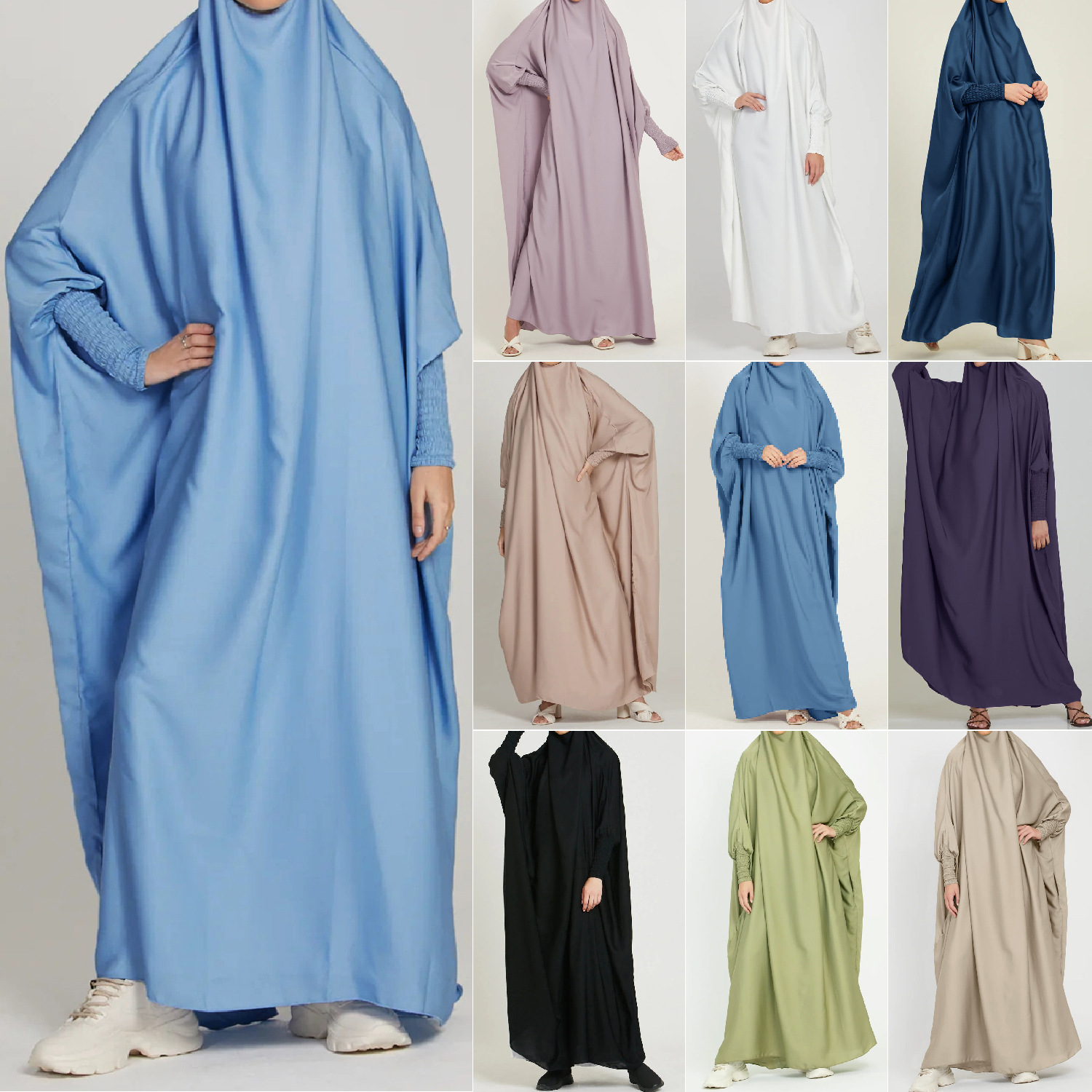 Solid Color Robe Dress Long Dr - Crossfit Indonesia incelemesi ve fiyatı