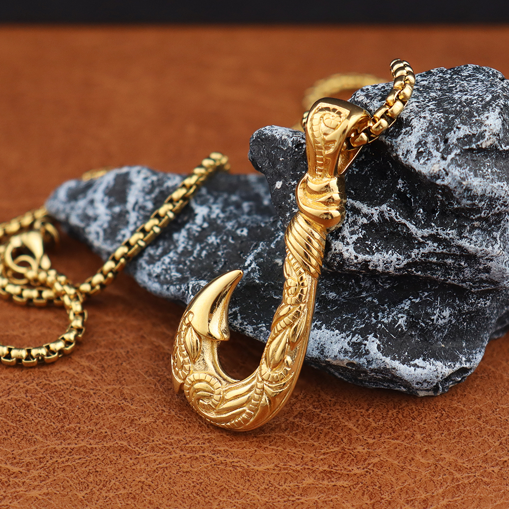 Maui Magic Fish Hook Necklace  - Battle Rope Anchor incelemesi ve fiyatı