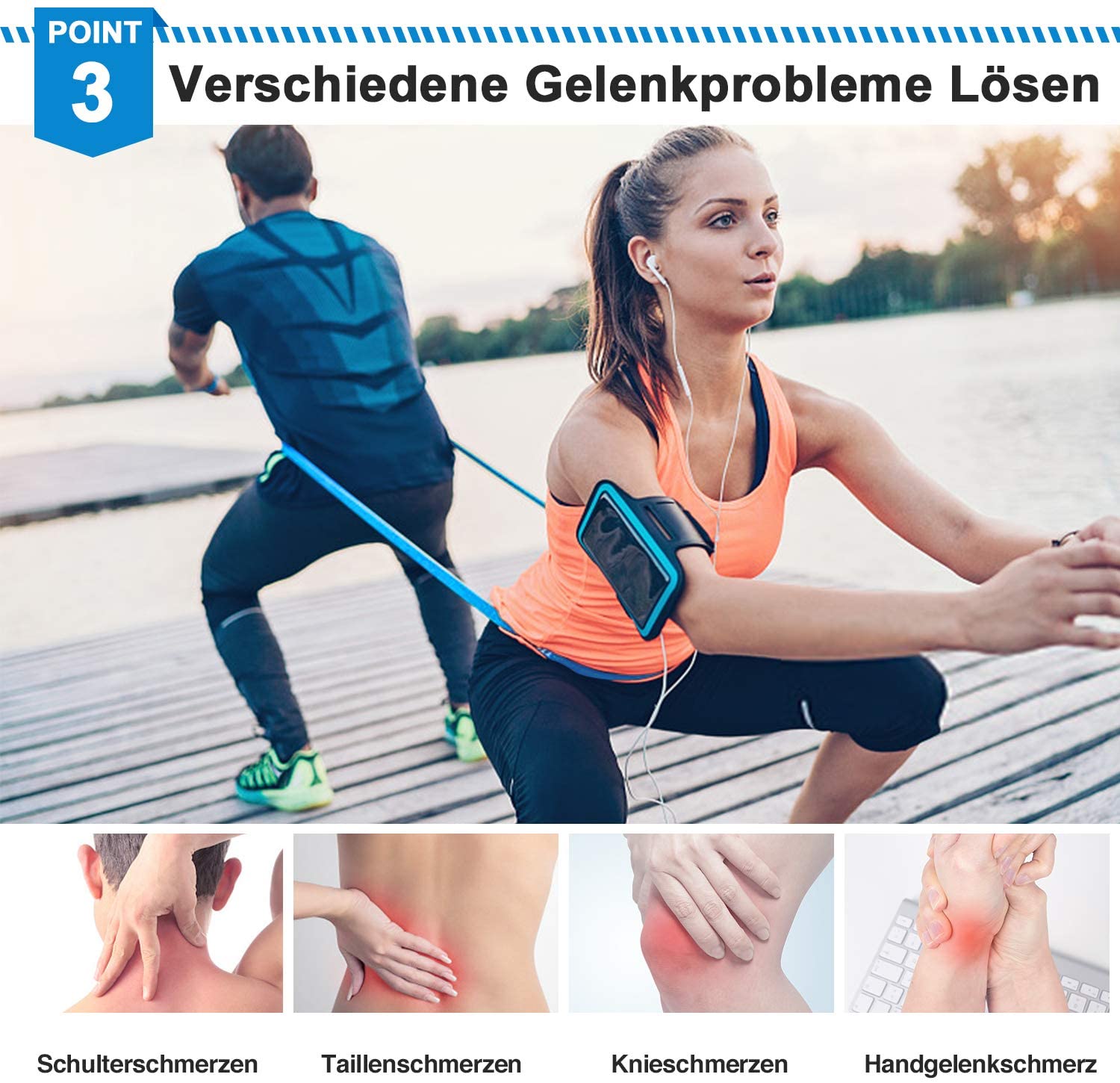 Elastic Fitness Bands 3Pcs Res - Crossfit Workout With Equipment incelemesi ve fiyatı