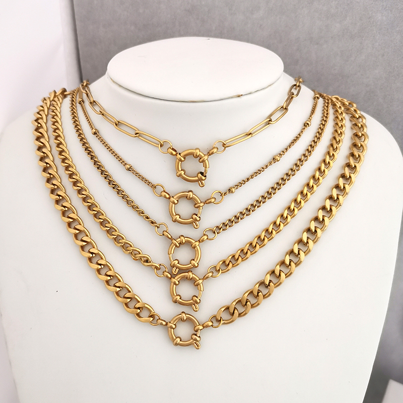 Spring Sailor Clasp Necklace W - Battle Rope Anchor incelemesi ve fiyatı